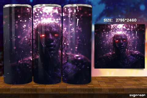 Horror Halloween Tumbler Wrap Bundle | 20 Oz | Sublimation Sublimation SvgOcean 