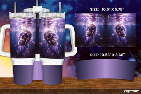 Horror Halloween Tumbler Wrap Bundle | 40 Oz | Sublimation Sublimation SvgOcean 