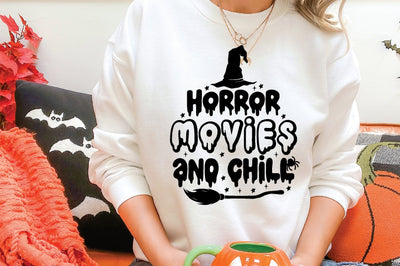 Horror Movies And Chill SVG md faruk hossain 