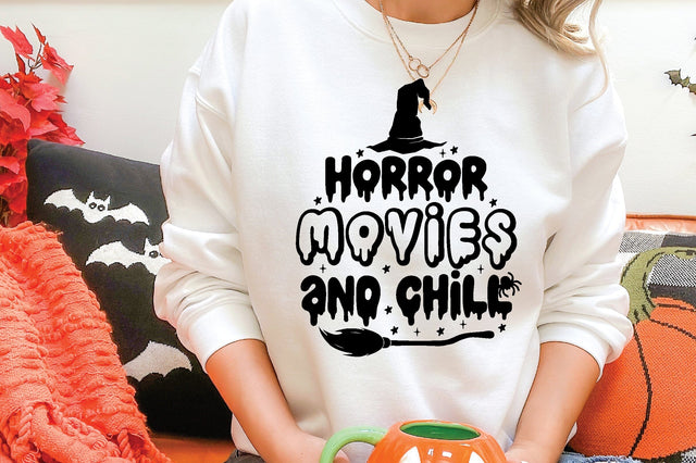 Horror Movies And Chill SVG md faruk hossain 
