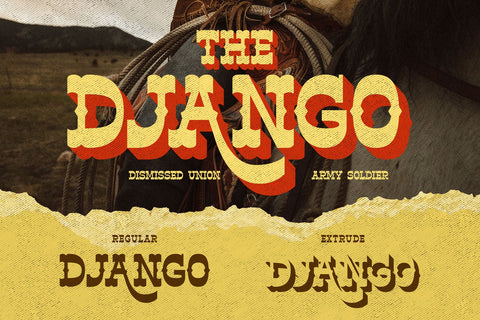 Horse Belonk - Western Style Font Arterfak Project 