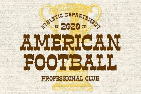 Horse Belonk - Western Style Font Arterfak Project 