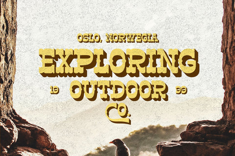 Horse Belonk - Western Style Font Arterfak Project 