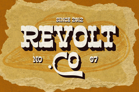 Horse Belonk - Western Style Font Arterfak Project 