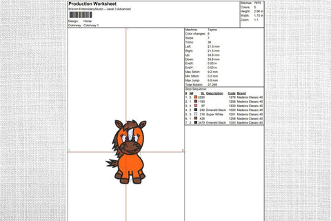 Horse Embroidery Designs Embroidery/Applique DESIGNS SvgOcean 