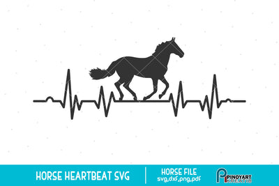 Horse Heartbeat svg SVG Pinoyart Kreatib 