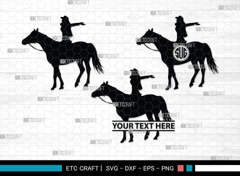 Horse Jumping Monogram, Horse Jumping Silhouette, Horse Jumping SVG, Horse Svg, Running Horse Svg, Equestrian Sports Svg, SB00280 SVG ETC Craft 