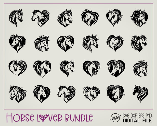 Horse lover bundle SVG files SVG Boertiek 