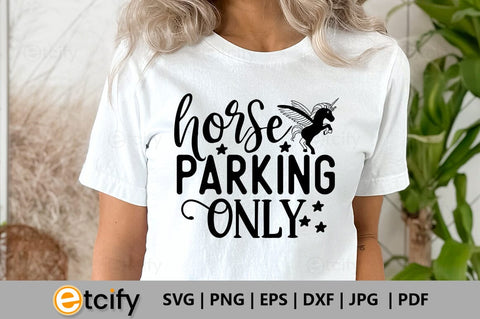 Horse parking only SVG SVG etcify 