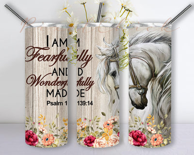 Horse Png, 20oz Skinny Tumbler Png, Bible Quote Horse Tumbler Png, Desert Png, 20oz Skinny Tumbler Sublimation Designs, Country Tumbler Sublimation PixelChick 