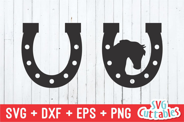 Horse Shoes SVG Svg Cuttables 