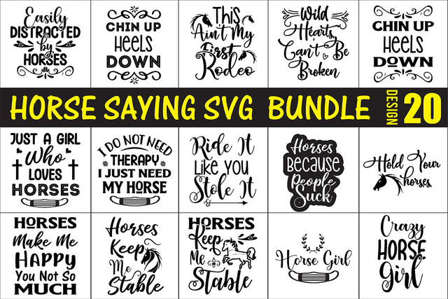 Horse SVG Bundle SVG orpitasn 