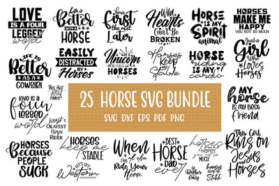 Horse SVG Bundle SVG orpitasn 