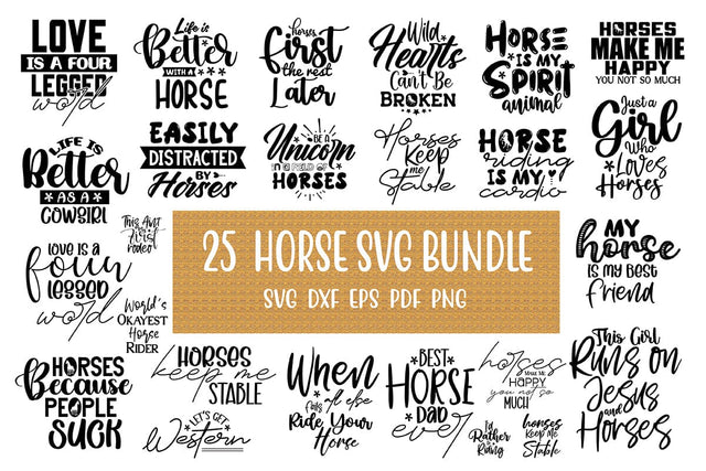 Horse SVG Bundle SVG orpitasn 