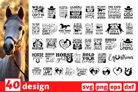 Horse SVG Bundle SVG SvgOcean 
