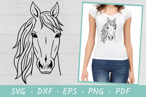 Horse SVG | Horse head SVG | Farm animals SVG SVG Irina Ostapenko 