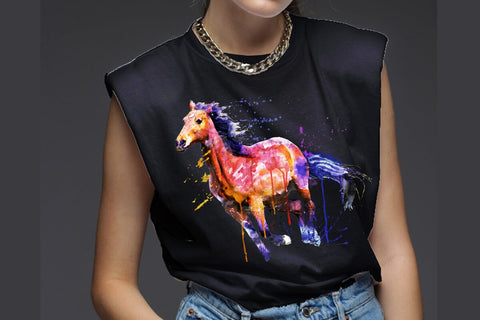 Horse Watercolor Sublimation Clipart PNG JPG Sublimation nikola 