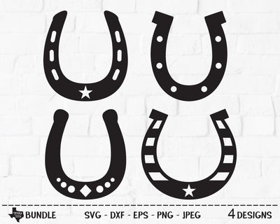 Horseshoe Bundle | Country SVG SVG Texas Southern Cuts 