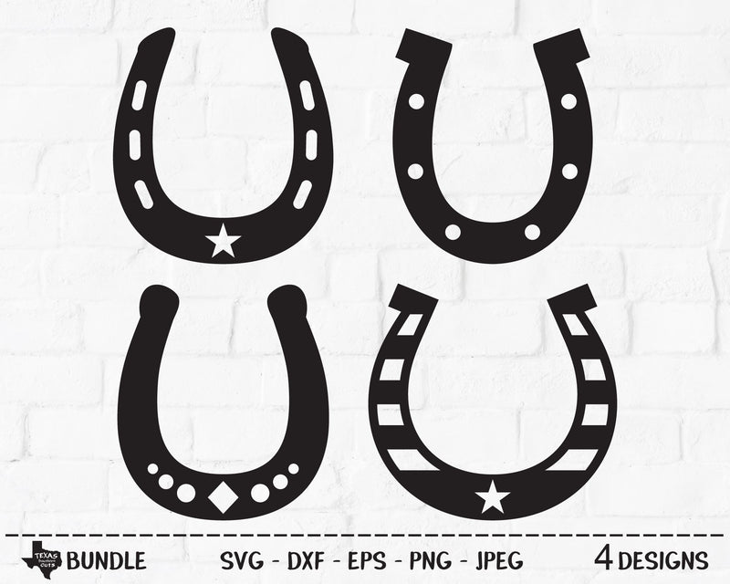 Horseshoe Bundle Country Svg So Fontsy