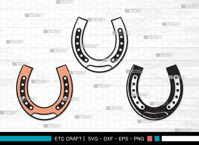 Horseshoe Clipart SVG | Horseshoe Svg | Triumph Horseshoe Svg | Horse Shoe Svg | Horseshoe Equestrian Svg | Horseshoe Clipart SVG ETC Craft 