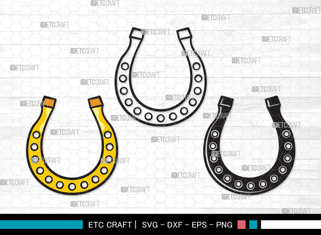 Horseshoe Clipart SVG | Horseshoe Svg | Triumph Horseshoe Svg | Horse Shoe Svg | Horseshoe Equestrian Svg | Horseshoe Clipart SVG ETC Craft 