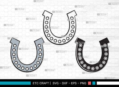 Horseshoe Clipart SVG | Horseshoe Svg | Triumph Horseshoe Svg | Horse Shoe Svg | Horseshoe Equestrian Svg | Horseshoe Clipart SVG ETC Craft 