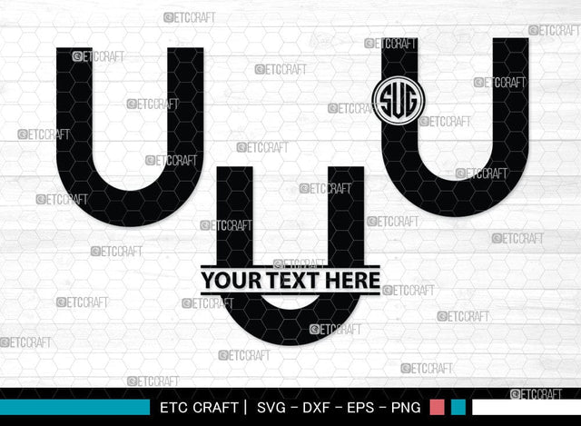 Horseshoe Monogram, Horseshoe Silhouette, Horseshoe SVG, Horseshoe Nails, Nails, Triumph Horseshoe, Western, Cowboy, Shoe, Horse, SB00071 SVG ETC Craft 