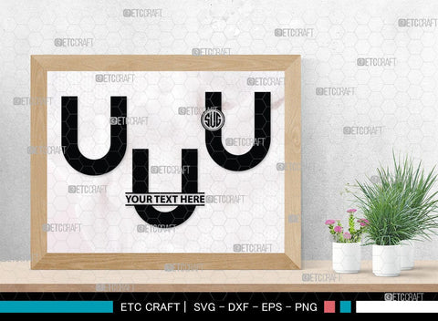 Horseshoe Monogram, Horseshoe Silhouette, Horseshoe SVG, Horseshoe Nails, Nails, Triumph Horseshoe, Western, Cowboy, Shoe, Horse, SB00071 SVG ETC Craft 