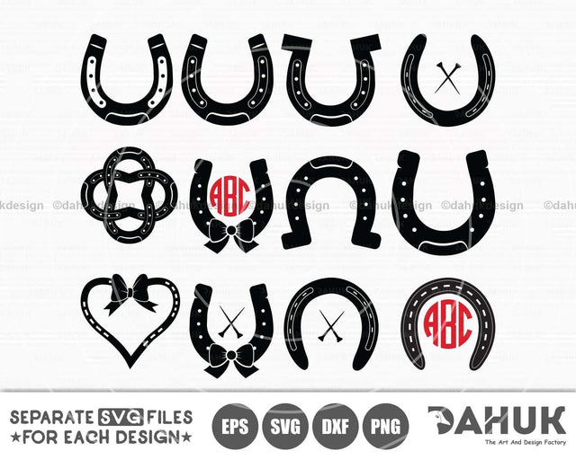 Horseshoe Svg | Horseshoe | Horseshoe Clip Art | Horseshoe Logo | Clipart |Cuttable Design SVG, PNG, DXF & eps Designs SVG dahukdesign 