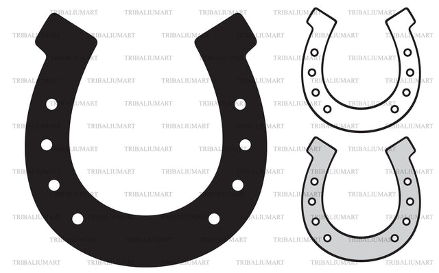 Horseshoe SVG TribaliumArtSF 
