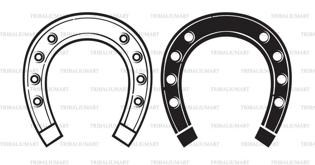 Horseshoe SVG TribaliumArtSF 