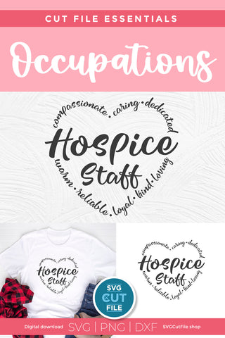 Hospice Staff svg SVG SVG Cut File 