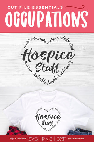 Hospice Staff svg SVG SVG Cut File 