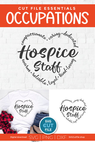Hospice Staff svg SVG SVG Cut File 