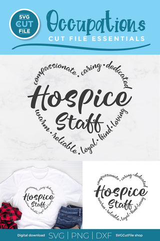 Hospice Staff svg SVG SVG Cut File 