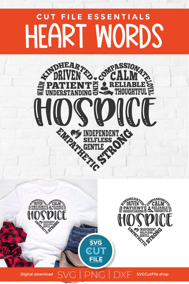 Hospice svg - a hospice worker svg for the team or crew SVG SVG Cut File 