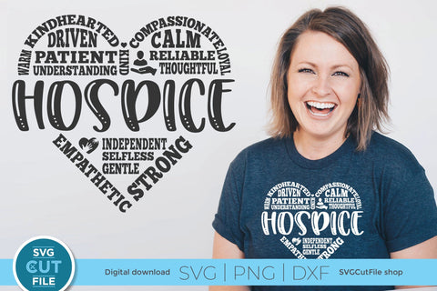 Hospice svg - a hospice worker svg for the team or crew SVG SVG Cut File 