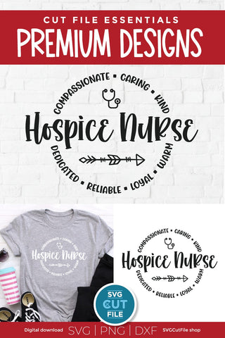 Hospice svg, hospice nurse svg, nurse caregiver svg SVG SVG Cut File 