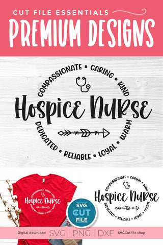 Hospice svg, hospice nurse svg, nurse caregiver svg SVG SVG Cut File 