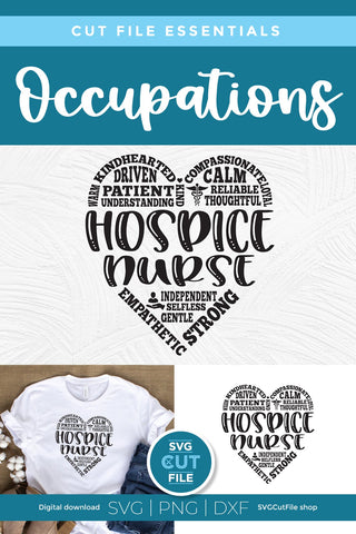 Hospice svg, hospice worker svg, caregiver svg SVG SVG Cut File 