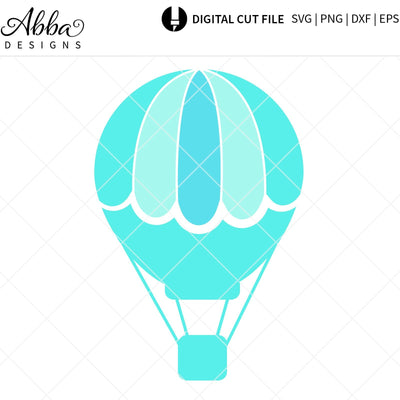 Hot Air Balloon SVG Abba Designs 