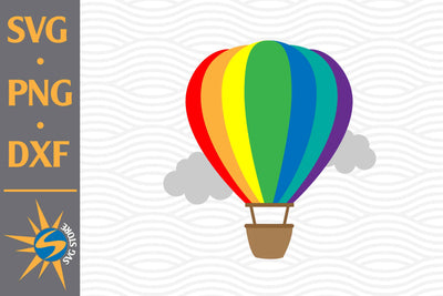 Hot Air Balloon SVG, PNG, DXF Digital Files Include SVG SVGStoreShop 