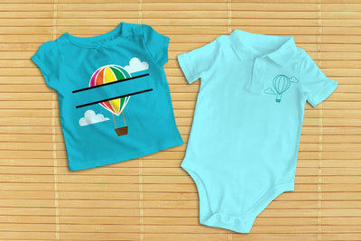Hot Air Balloons SVG Designed by Geeks 