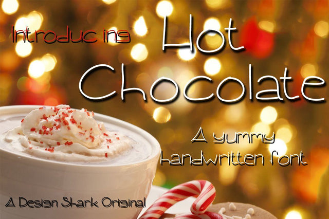 Hot Chocolate Font Design Shark