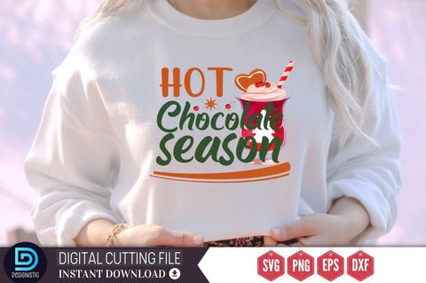 Hot Chocolate season SVG, Hot Chocolate season SVG DESIGNISTIC 
