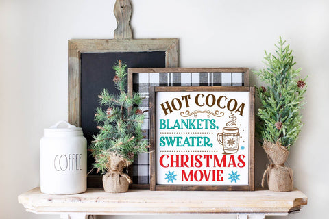 Hot chocolate SVG Bundle, Christmas Svg, Cocoa Bar Sign,Christmas Svg,christmas farmhouse sign svg SVG Paper Switch 