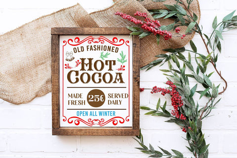 Hot chocolate SVG Bundle, Christmas Svg, Cocoa Bar Sign,Christmas Svg,christmas farmhouse sign svg SVG Paper Switch 