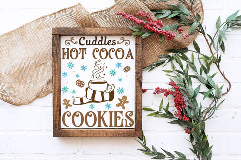 Hot chocolate SVG Bundle, Christmas Svg, Cocoa Bar Sign,Christmas Svg,christmas farmhouse sign svg SVG Paper Switch 
