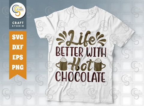 Hot Chocolate SVG Bundle, Hot Chocolate Lover Svg, Hot Chocolate Saying, Hot Chocolate Quotes, Hot Chocolate Cutting File SVG ETC Craft 