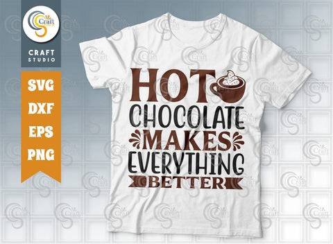 Hot Chocolate SVG Bundle, Hot Chocolate Lover Svg, Hot Chocolate Saying, Hot Chocolate Quotes, Hot Chocolate Cutting File SVG ETC Craft 